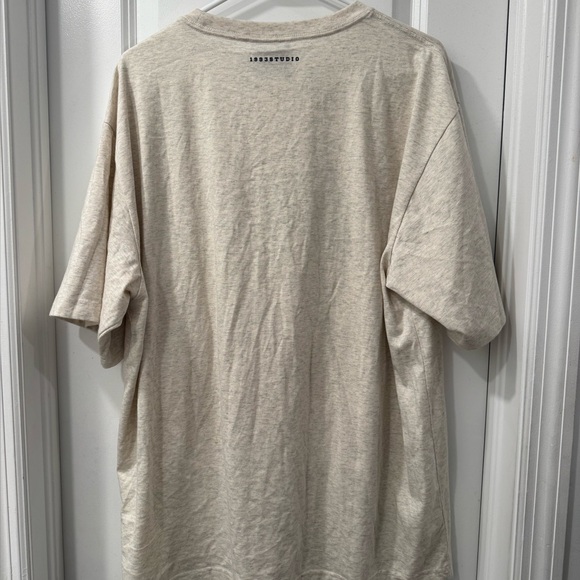1993Studio Cream Short Sleeve Tee - Picture 2 of 3